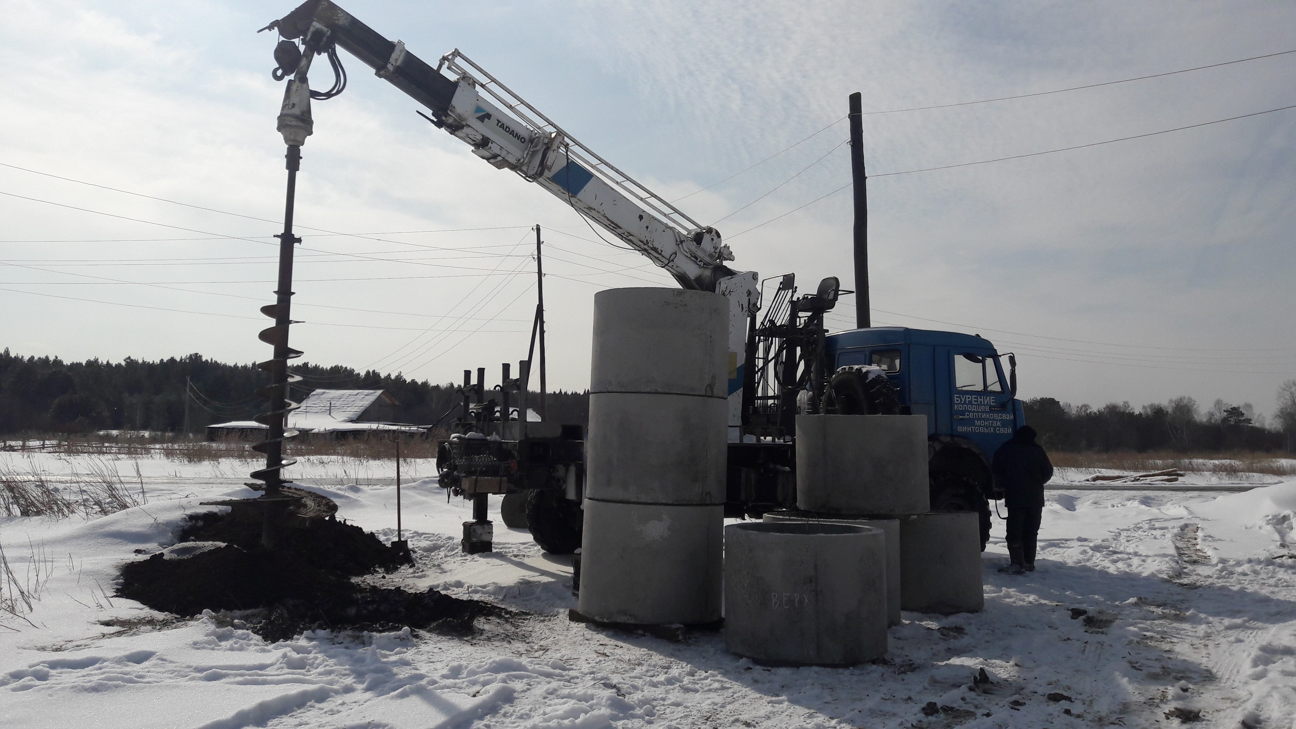 Бурение колодцев для дома или дачи в Красной Горе и ближайших районах 