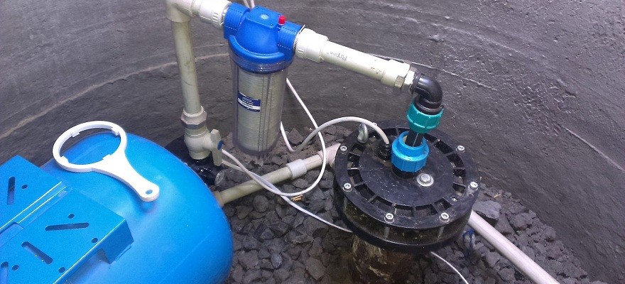 Водоснабжение из колодца в Красной Горе